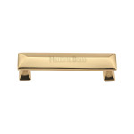 M Marcus Heritage Brass Pyramid Design Cabinet Handle 96mm Centre to Centre